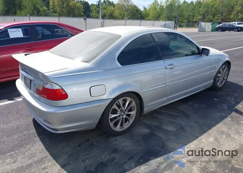 2003 BMW 330Ci из США, поврежденный, VIN WBABN53483PH04318